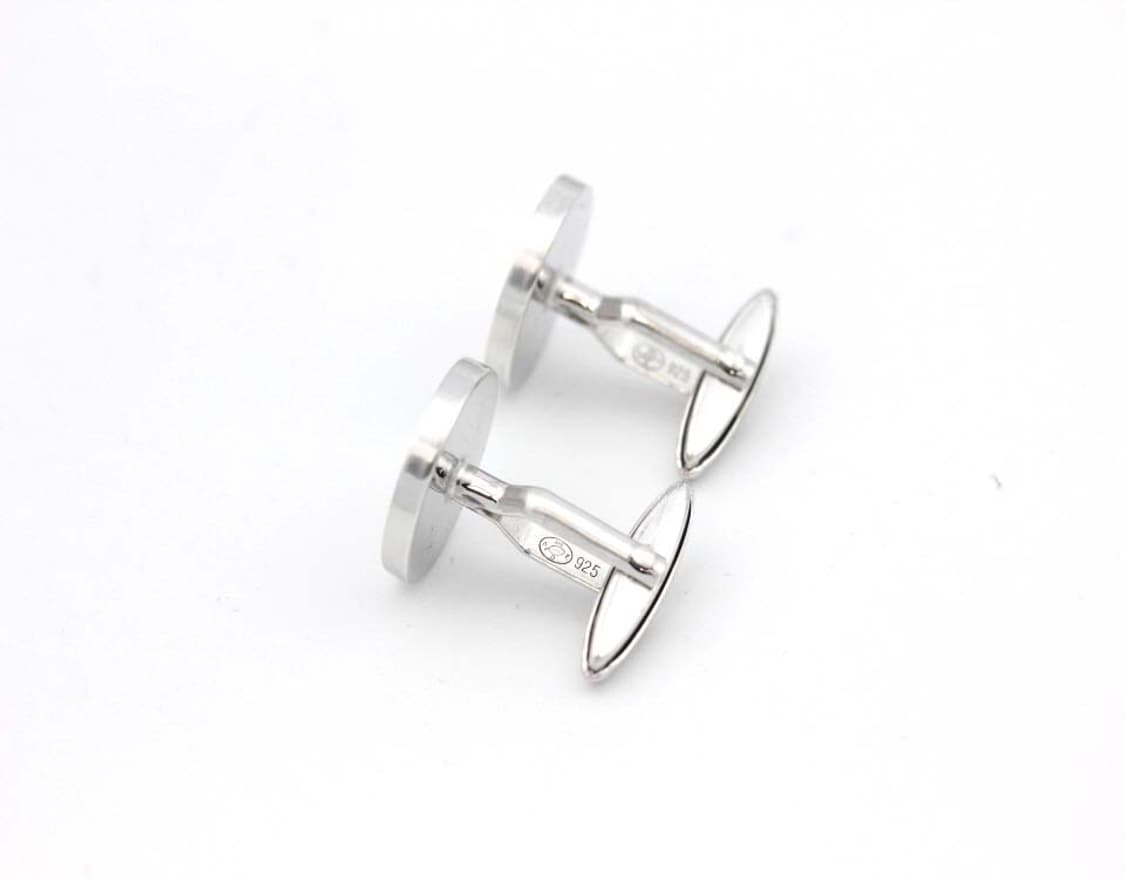 던힐 A-등급 은 실버925 남자 명품 커프스 빈티지 상품이미지4