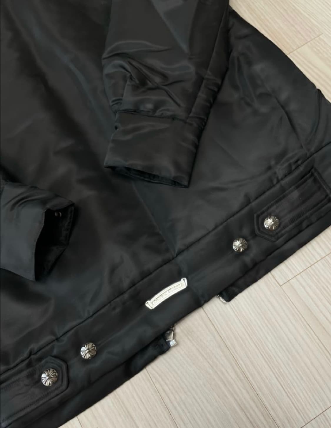 크롬하츠 트리플로고 나일론 푸퍼 자켓 XL 상품이미지3