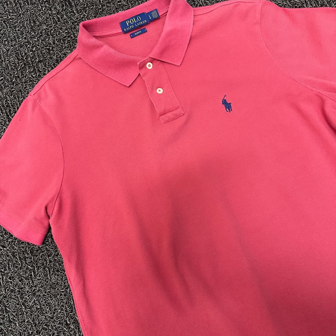 POLO 폴로 랄프로렌 카라티 반팔티셔츠 슬림핏 L 상품이미지2