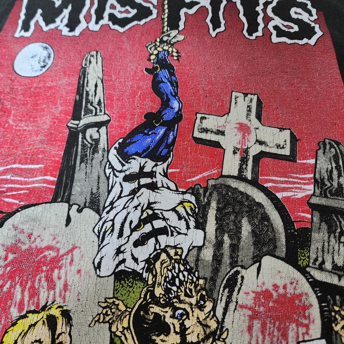 [XL] 90s 미스핏츠 misfits 푸스헤드 빈티지 밴드티 상품이미지3