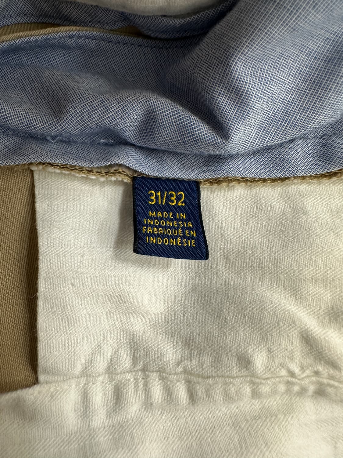 폴로 랄프로렌 베이지 치노팬츠 상품이미지4