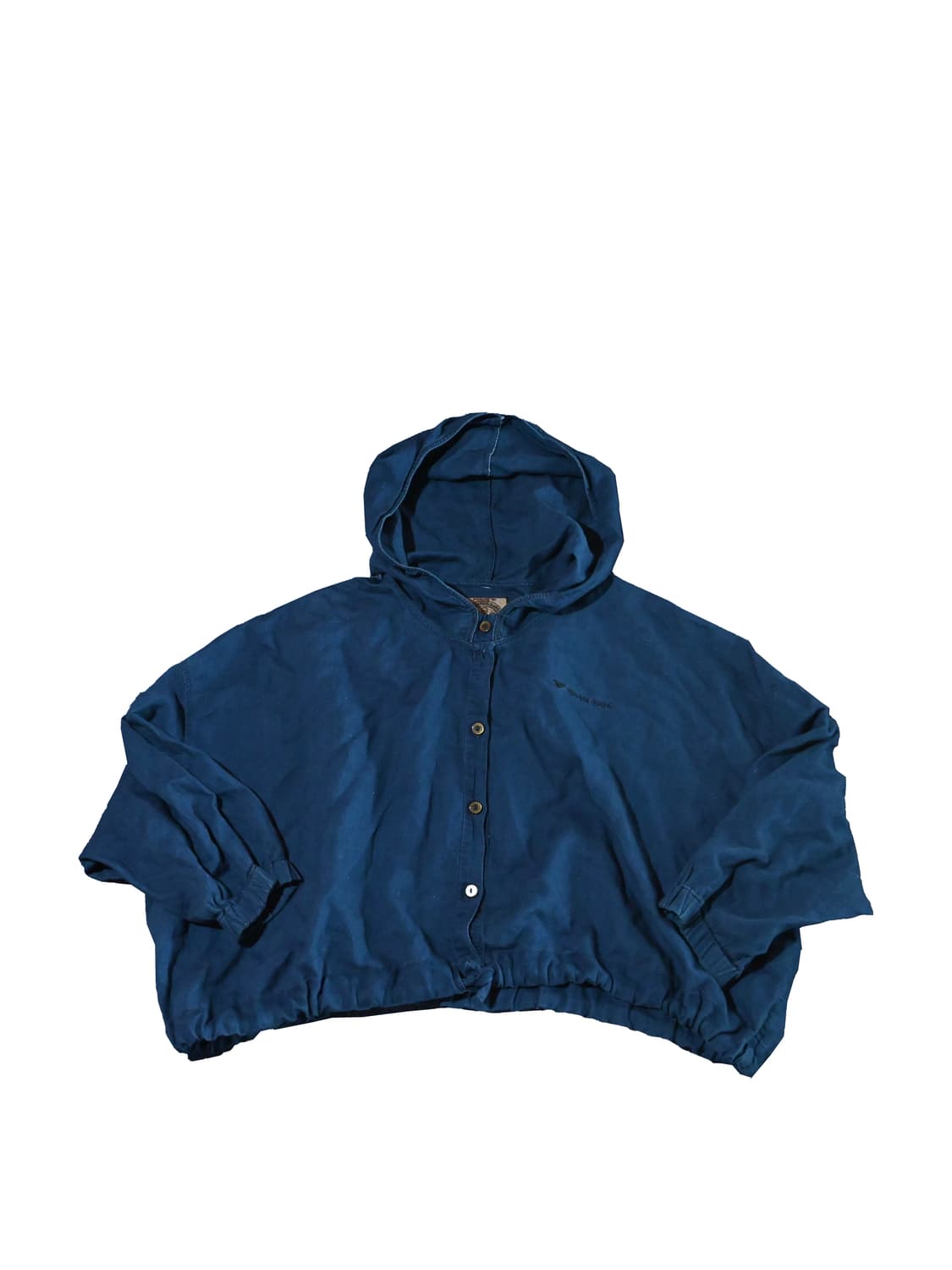 90s armani jeans cape denim hoodie 상품이미지1