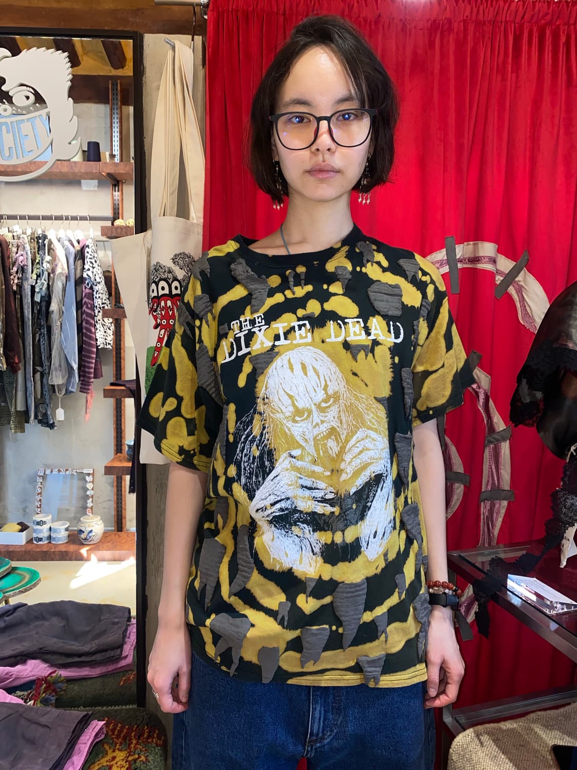 Epi.Taph london Gothic graphic T-shirts 상품이미지1