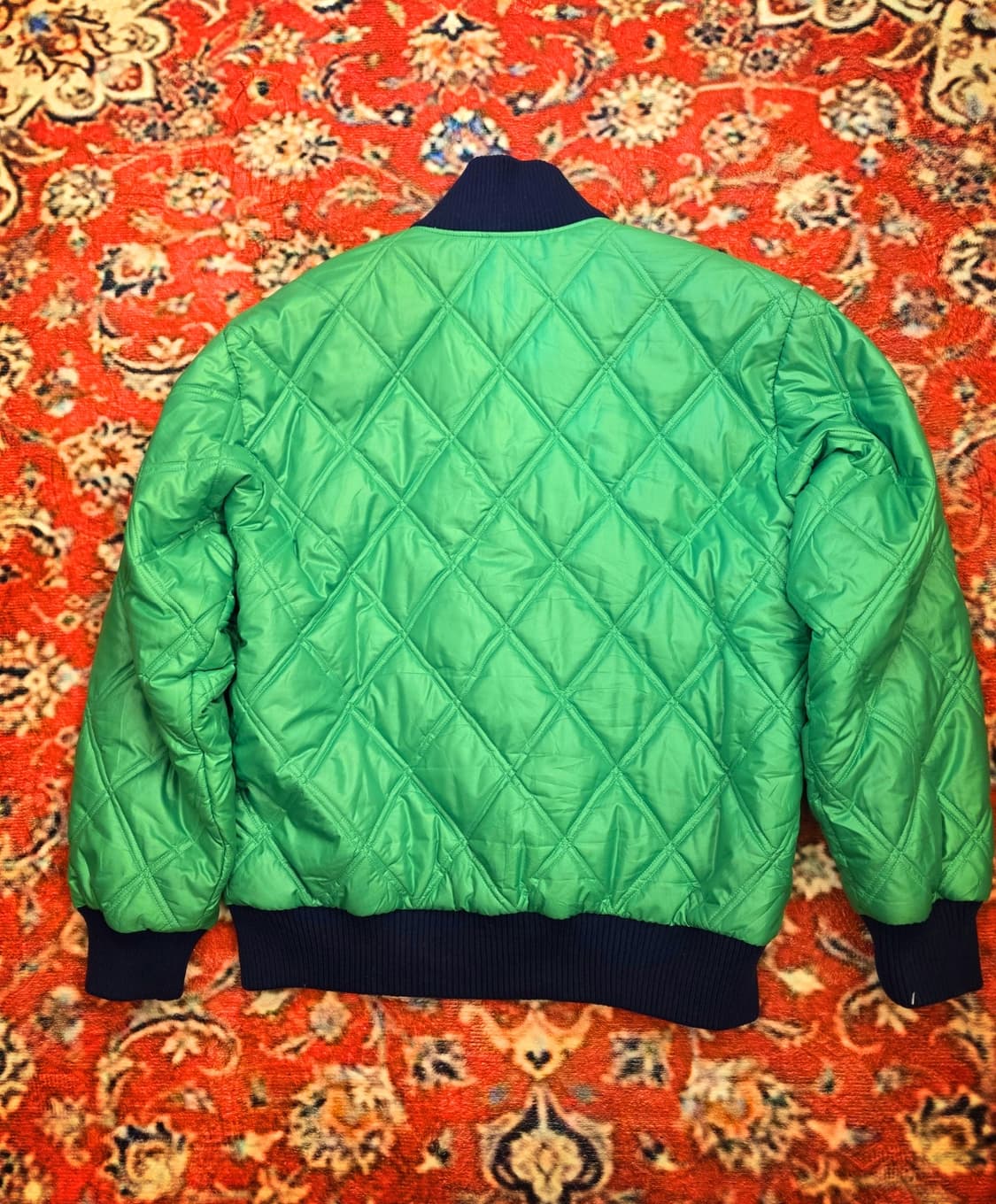 푸마(PUMA) 빈티지 퀼팅 봄버 재킷 상품이미지3