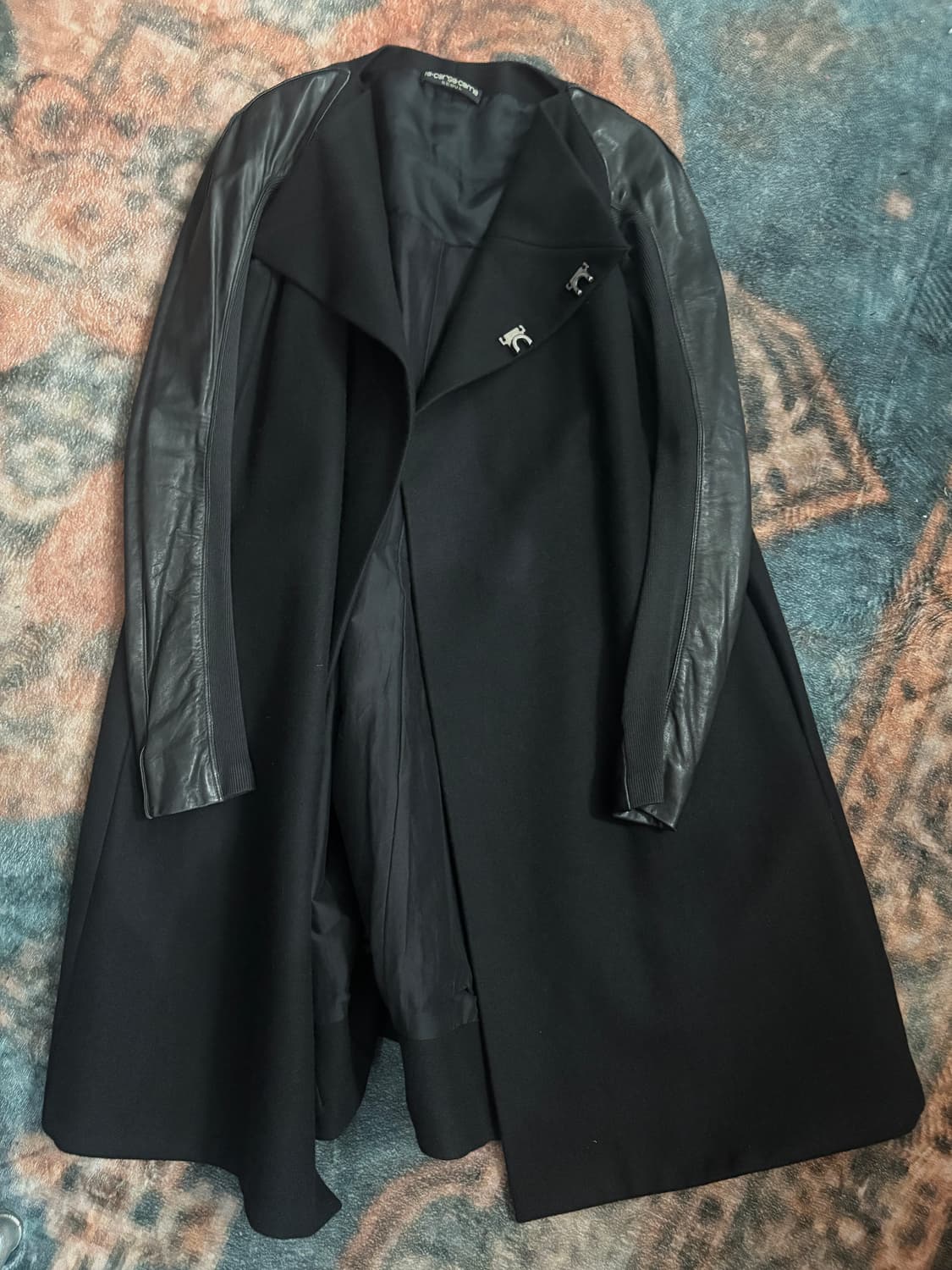 TTF✳️2011 릭오웬스 양가죽 울 코트 상품이미지6