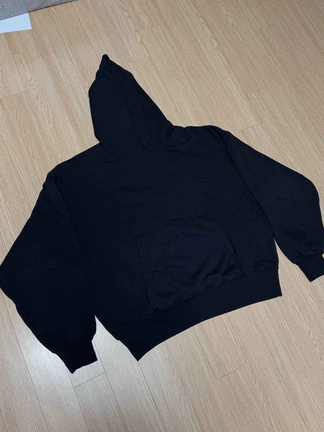 이지 갭 퍼펙트 후디 XL 블랙 상품이미지3