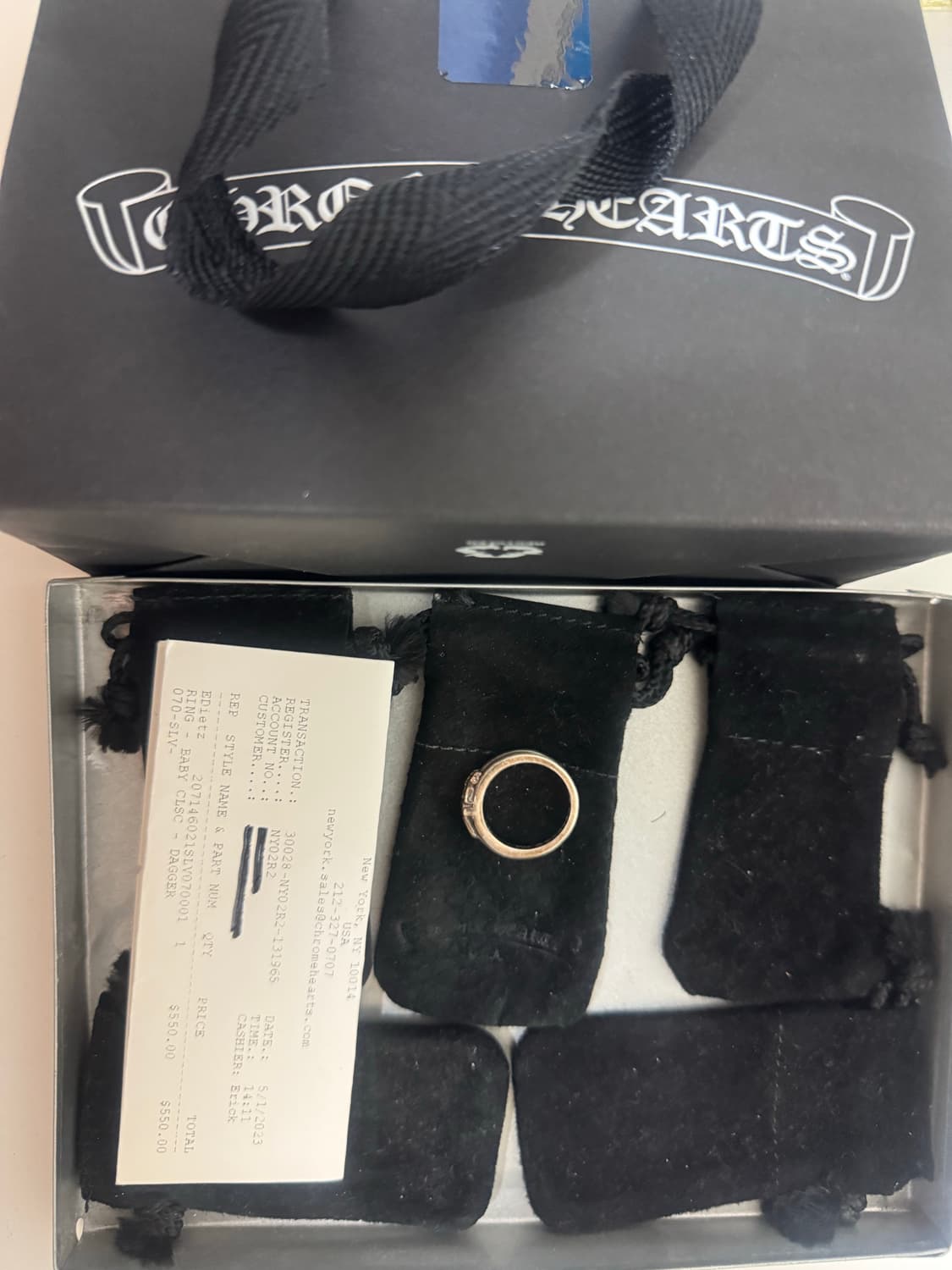 [us7] 크롬하츠 베이비대거링 상품이미지1