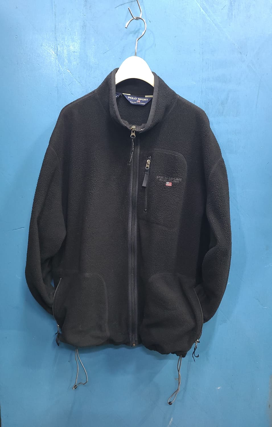 미국생산 성조기 폴로 후리스플리스 상품이미지3