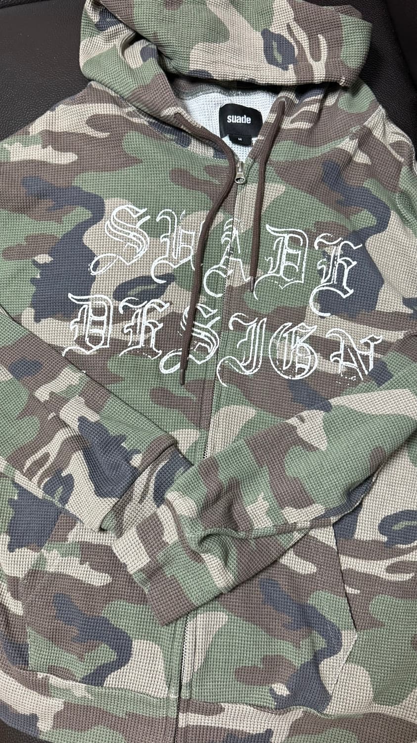 [Suade] 써멀 카모 후드집업 M 상품이미지2