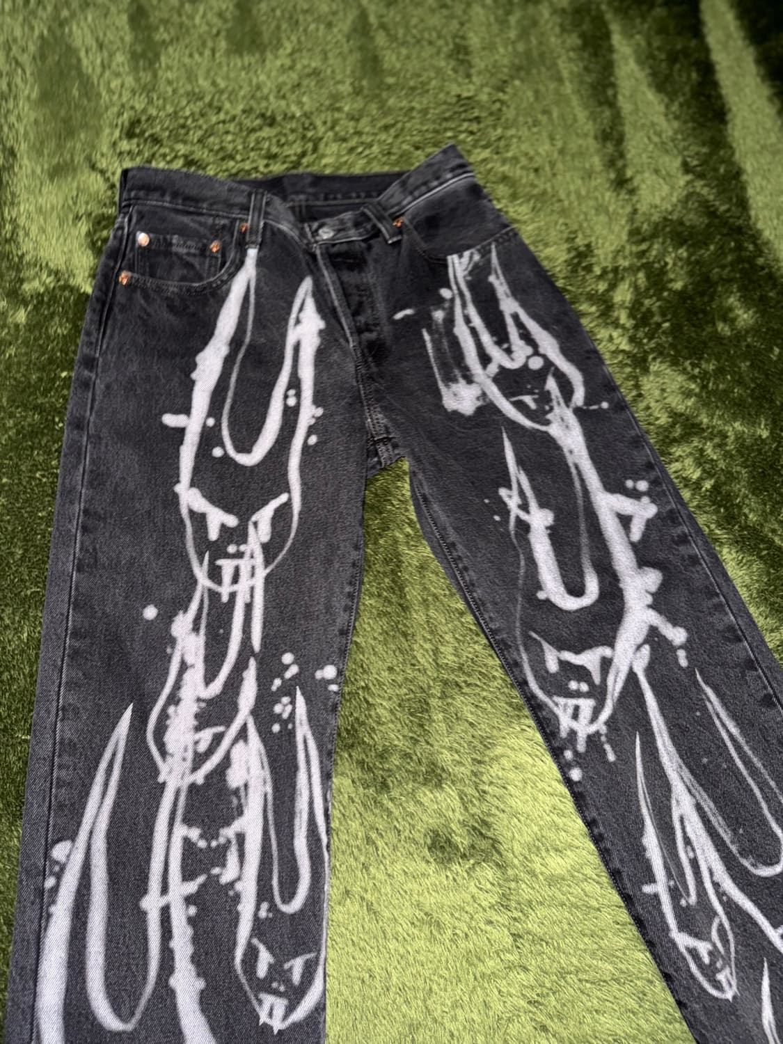 [W27] 리바이스 X 바비 페레이라 501 90s 데님 팬츠 상품이미지6