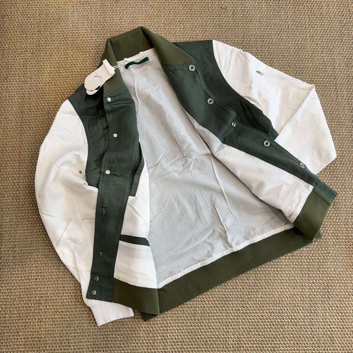 Handpicked 핸드픽드 이탈리안 최상급 린넨 MA-1 마원 블루종 상품이미지10