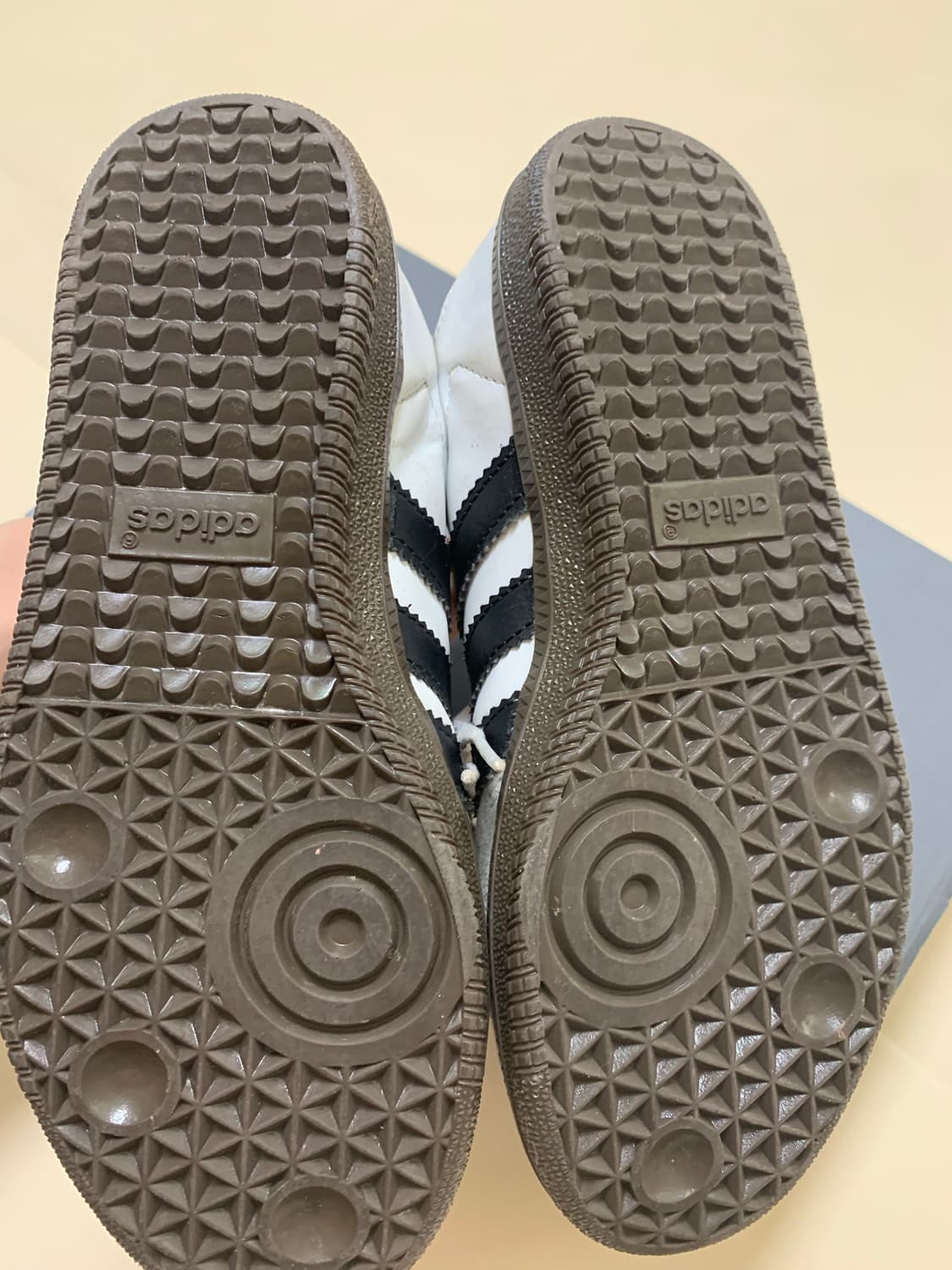 아디다스 삼바 비건 화이트 245 상품이미지5