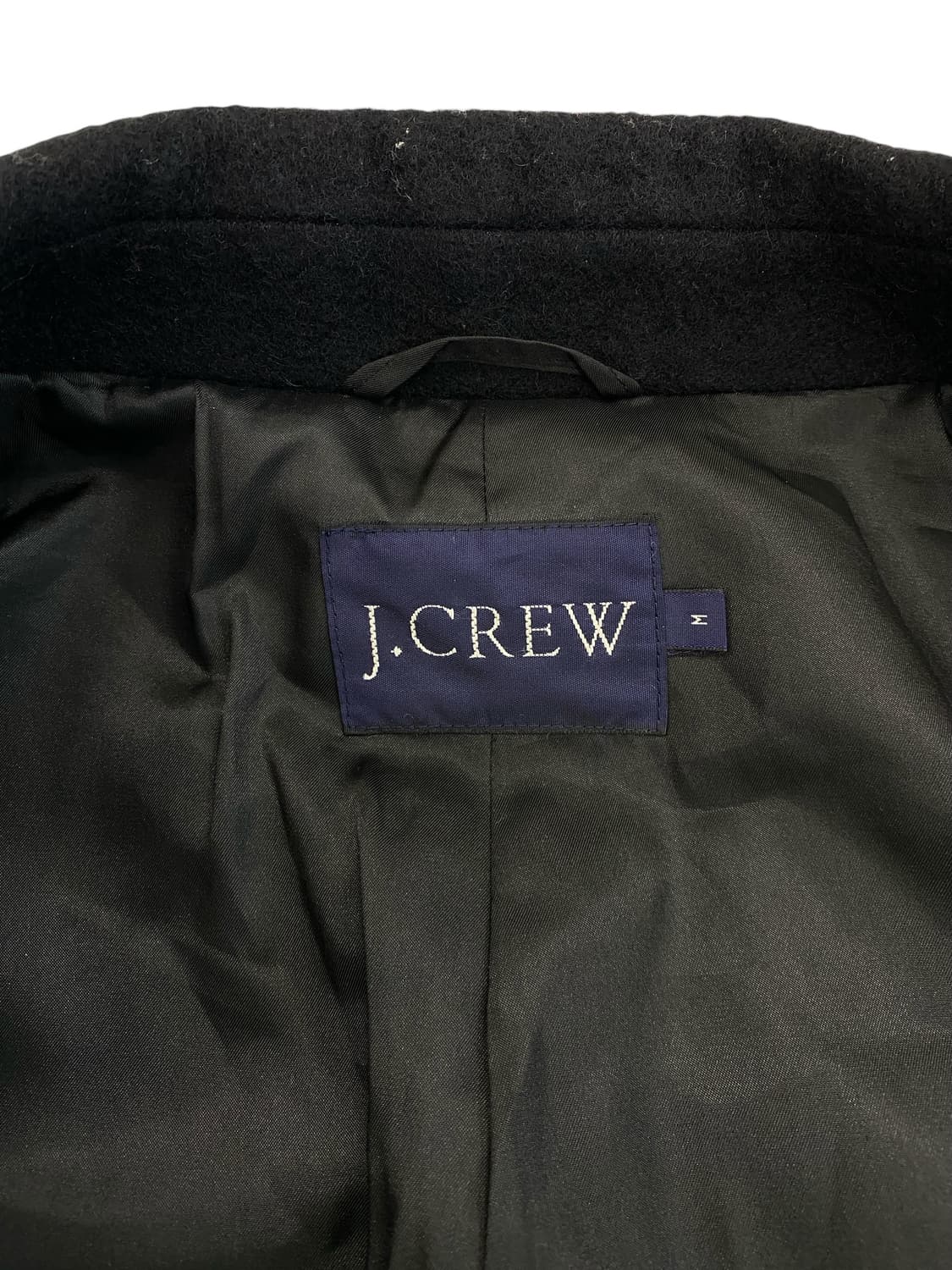 90‘s 제이크루 울 발마칸 코트  상품이미지8