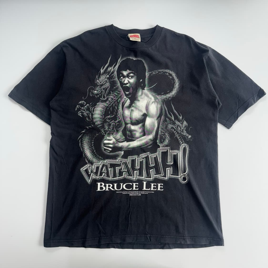Michael 90s 브루스리 블랙 반팔  상품이미지3
