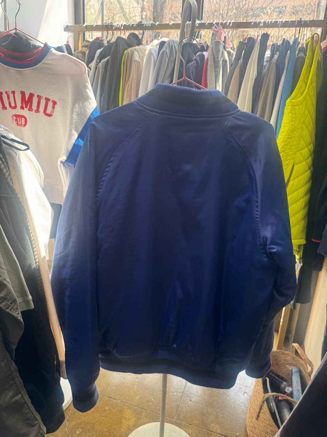 스투시 블루종 자켓 블루  상품이미지5