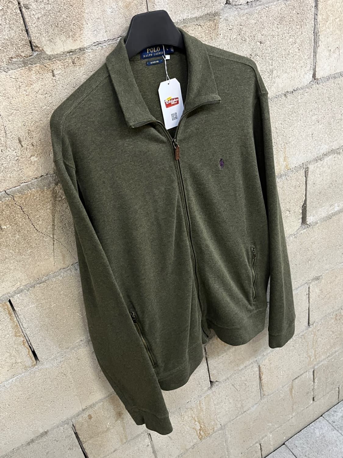 폴로 랄프 로렌 에스테이트 립 집업 니트 상품이미지3