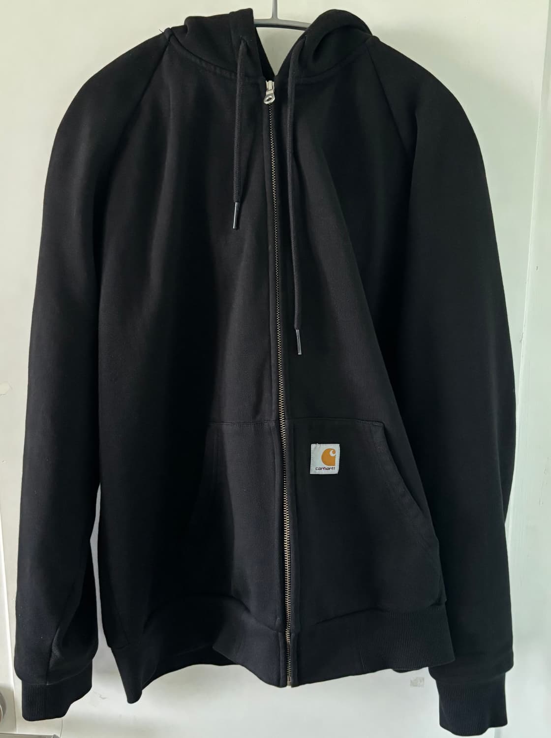 HOODED SQUARE LABEL JACKET 상품이미지2