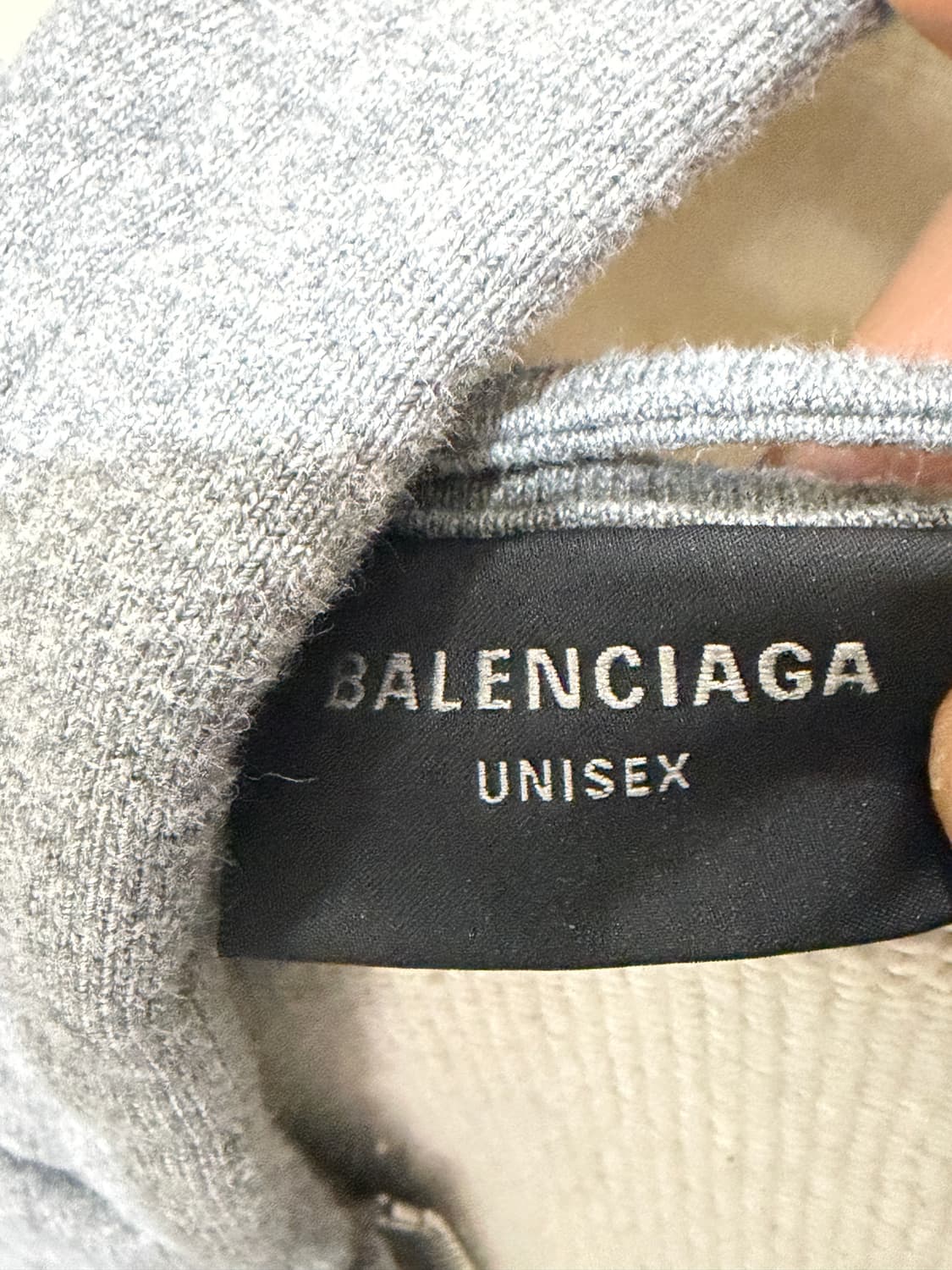 발렌시아가 유니티 스포츠 아이콘 배기 라지 핏 집업 후드 xs 상품이미지7