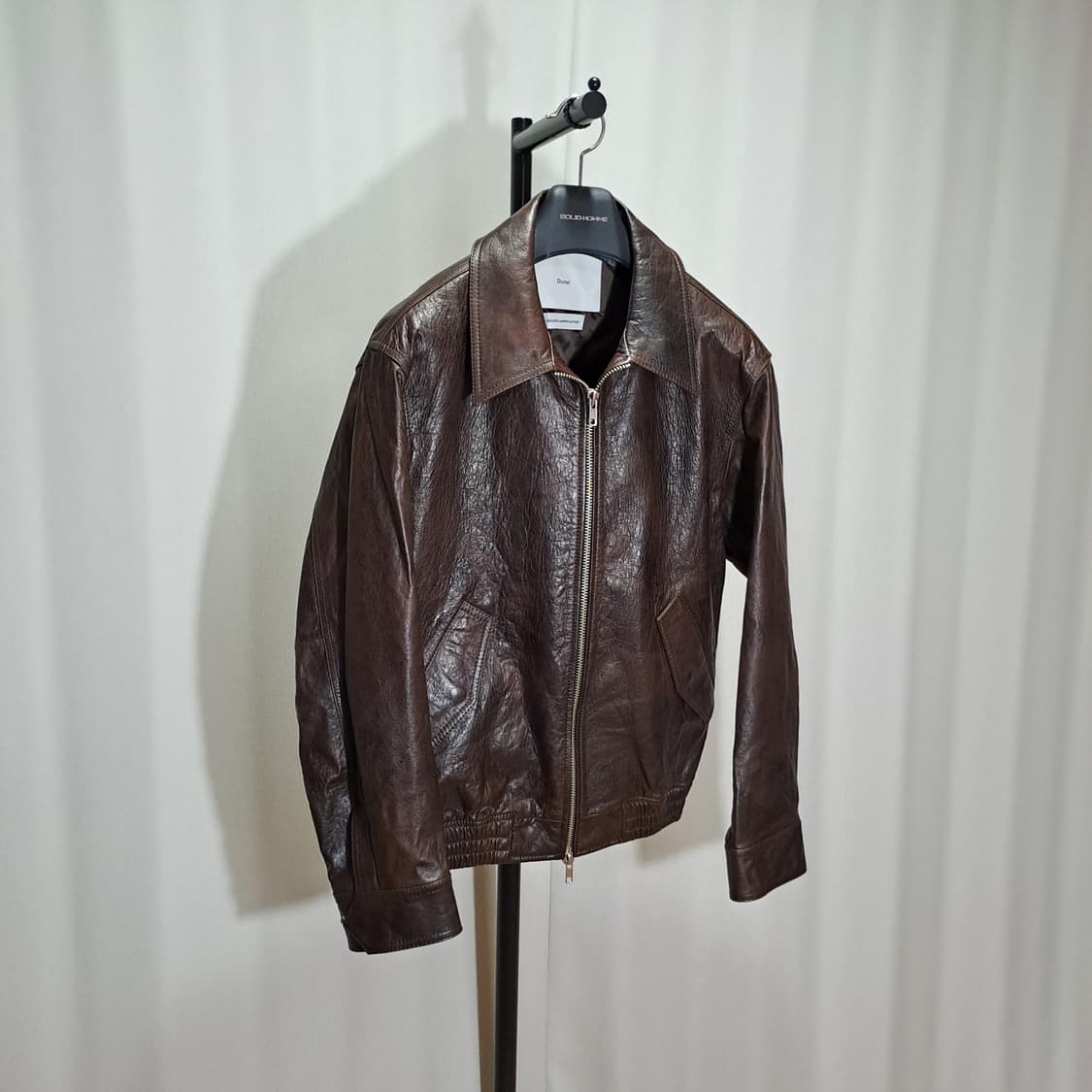 (택포) 던스트 램스킨 가죽자켓 M B743 상품이미지2