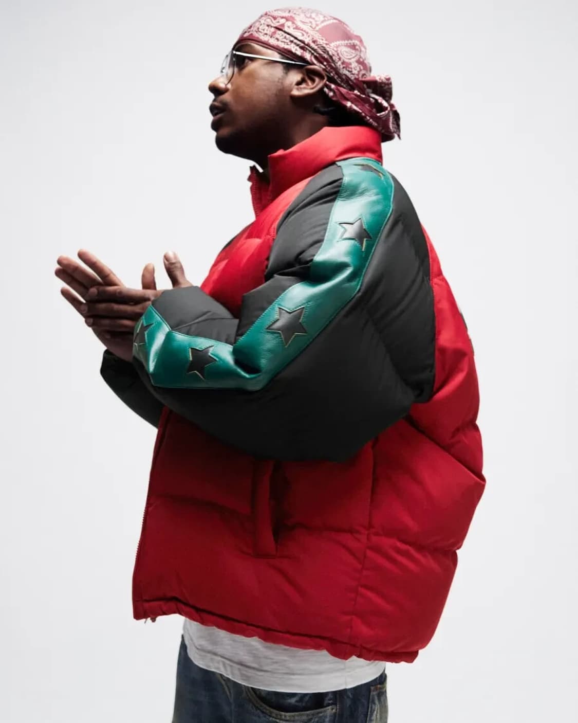 슈프림 스타 슬리브 다운 푸퍼 - M 상품이미지2