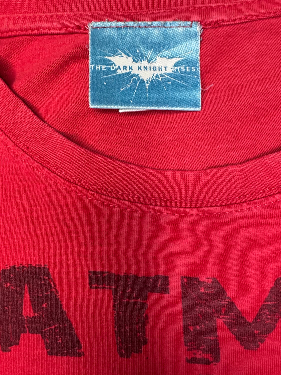 빈티지 00s 배트맨 다크나이트 라이즈 코믹스 티셔츠 L 상품이미지3