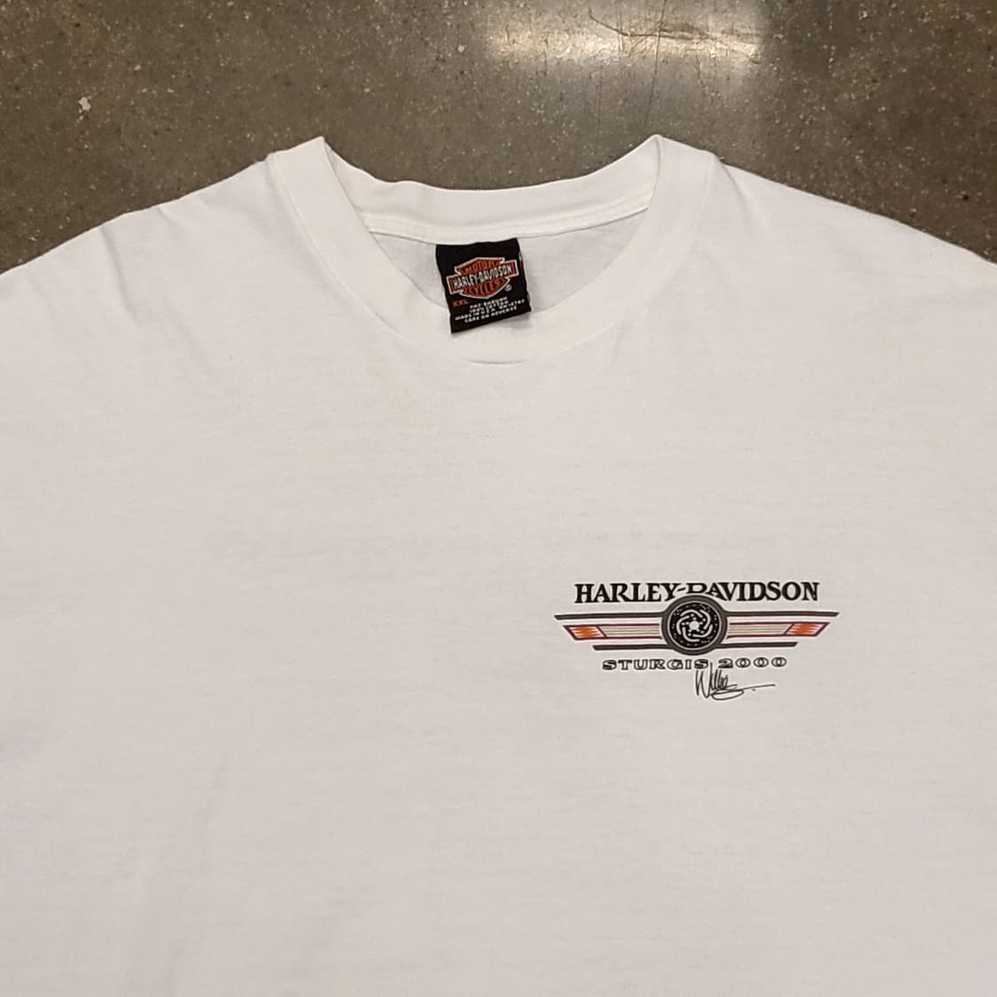 90s Made in USA 할리데이비슨 반팔티 티셔츠  상품이미지5