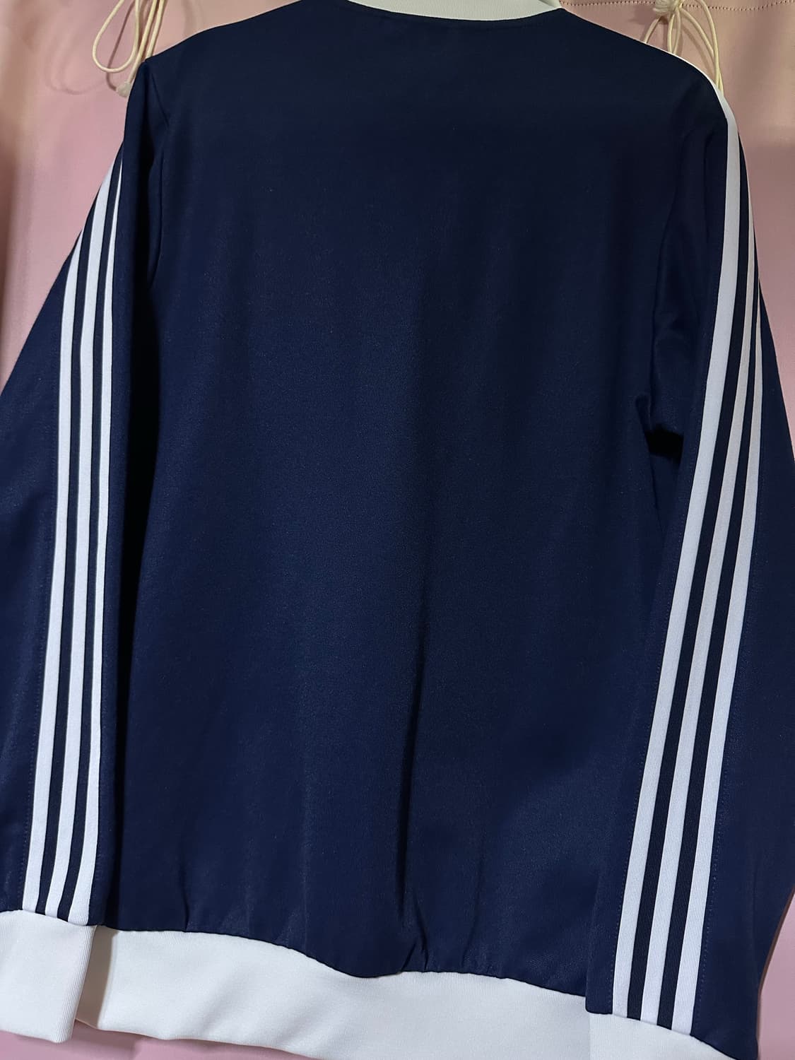 아디다스져지 아디다스 베켄바우어 트랙탑 네이비 불꽃 투웨이지퍼 상품이미지3