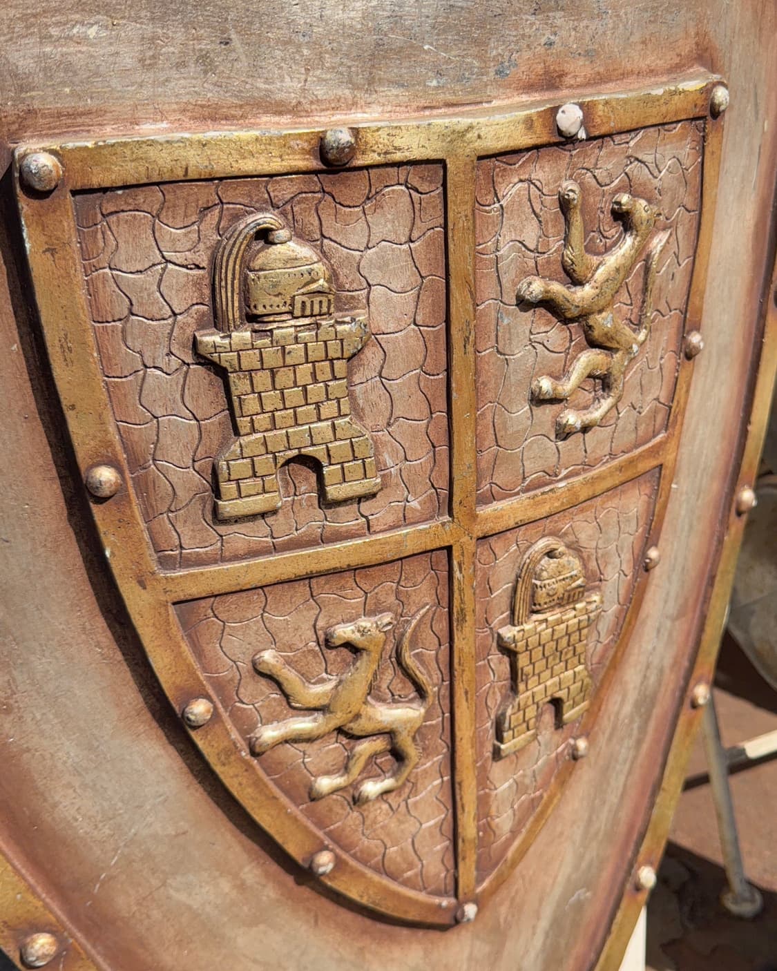 빈티지 소품 방패 조형물 상품이미지3