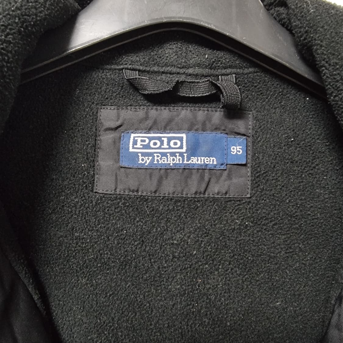 폴로 랄프로렌 유틸리티 블랙 후드 나일론 쉘 파카 100 상품이미지4