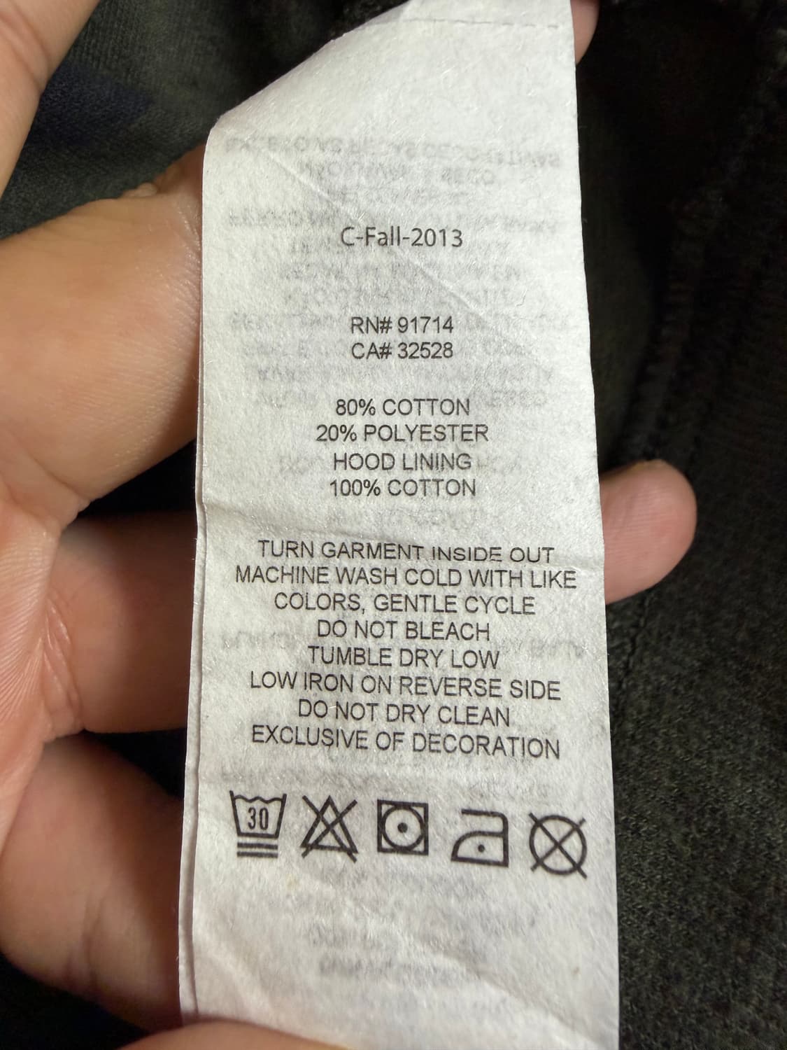 아르마니 익스체인지 카모플라주 풀집업 후디 상품이미지4