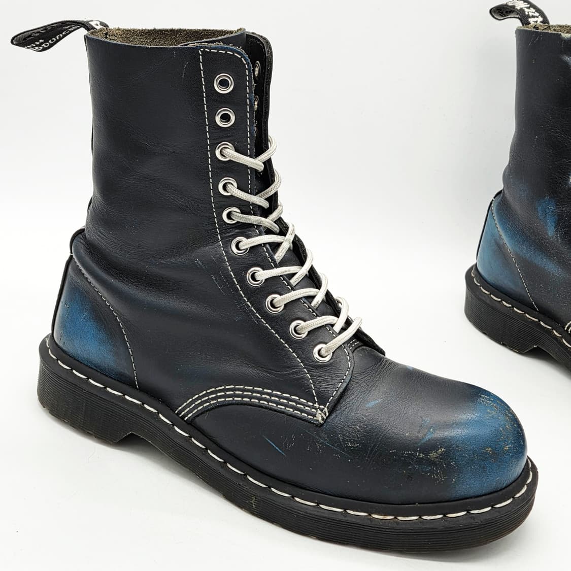닥터마틴 1919 10홀 블루블랙 투톤 (UK 8) 상품이미지5