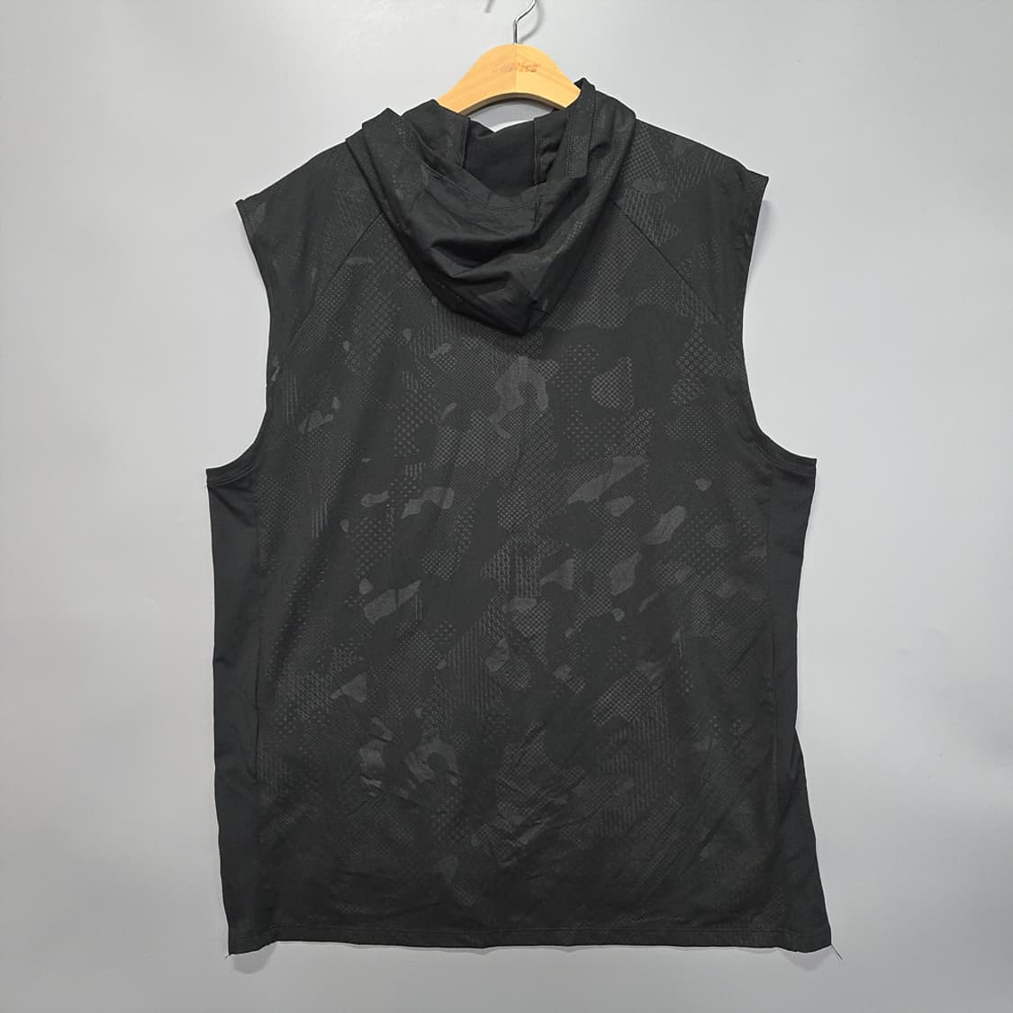 나이키(NIKE) 드라이핏 후드 슬리브리스 블랙 XXL 상품이미지4