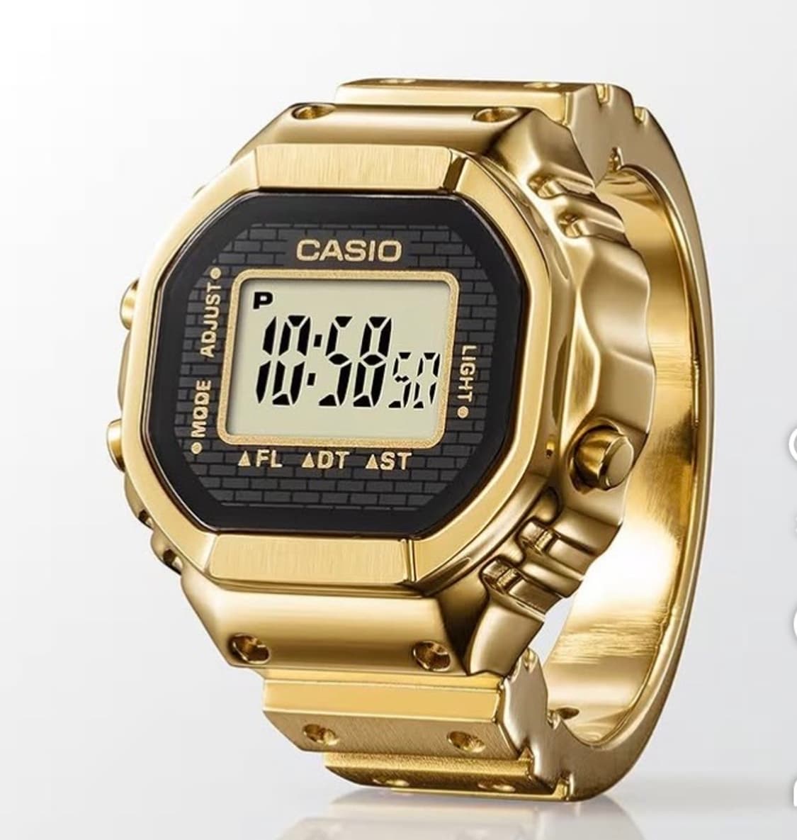 카시오 50주년 기념 링워치 골드 상품이미지3