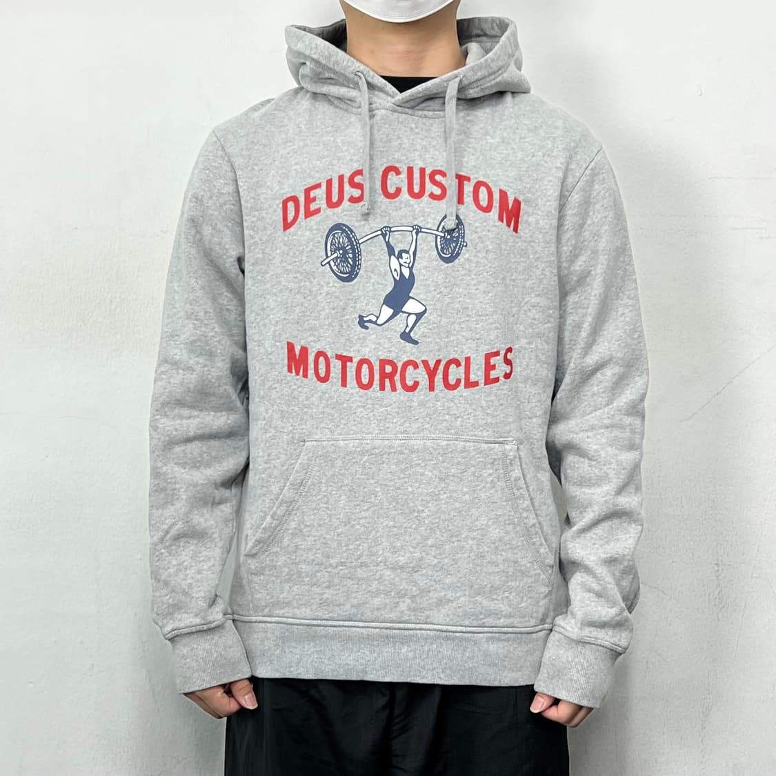 데우스 엑스 마키나 모터사이클 후드 그레이 상품이미지2