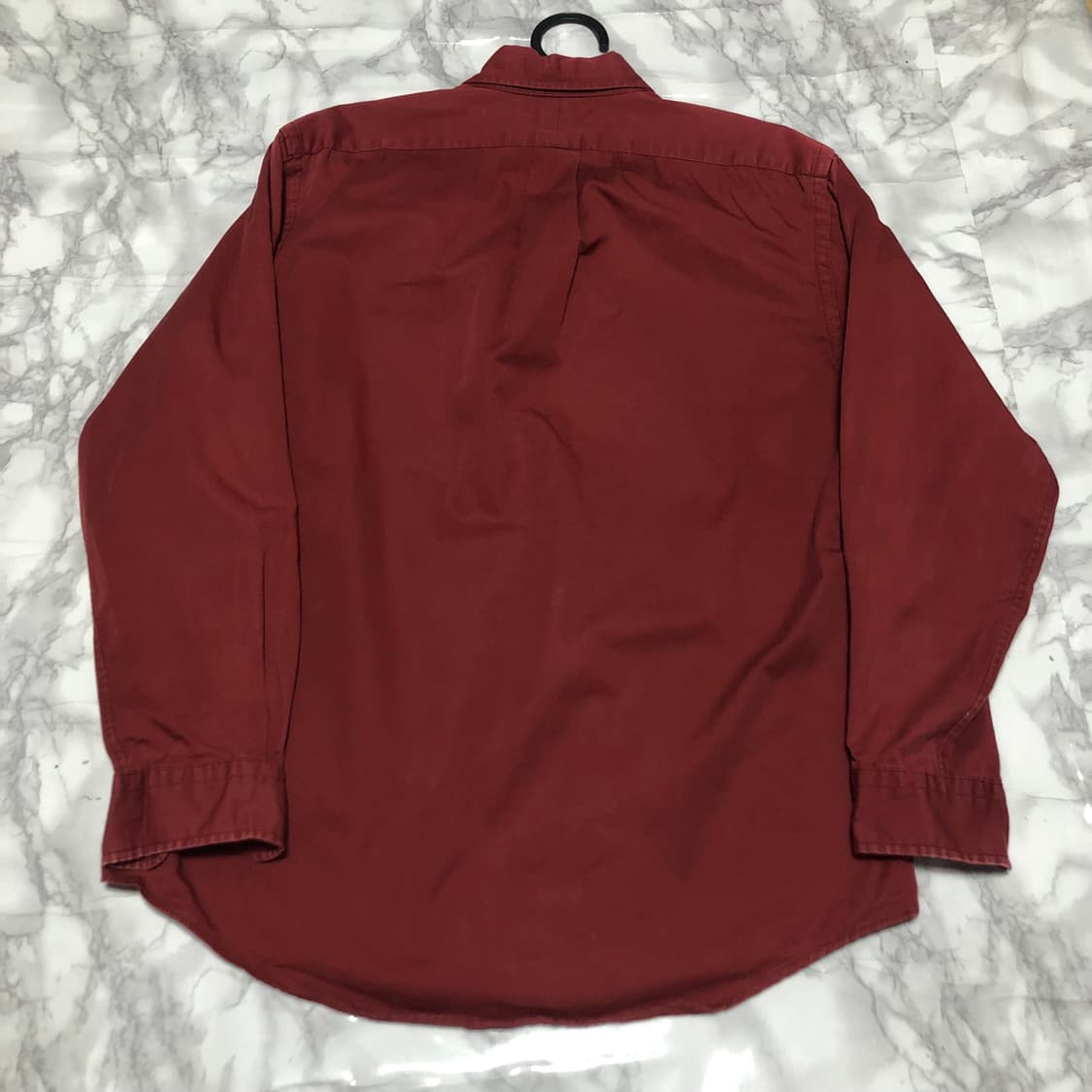 폴로 랄프로렌 셔츠 버건디 남성용 상품이미지3