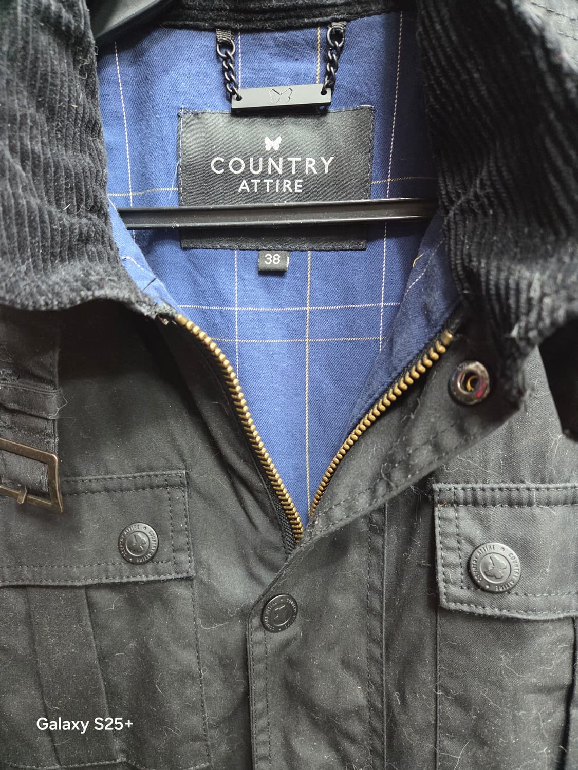 컨트리어 타이어   블랙 야상 자켓 상품이미지2