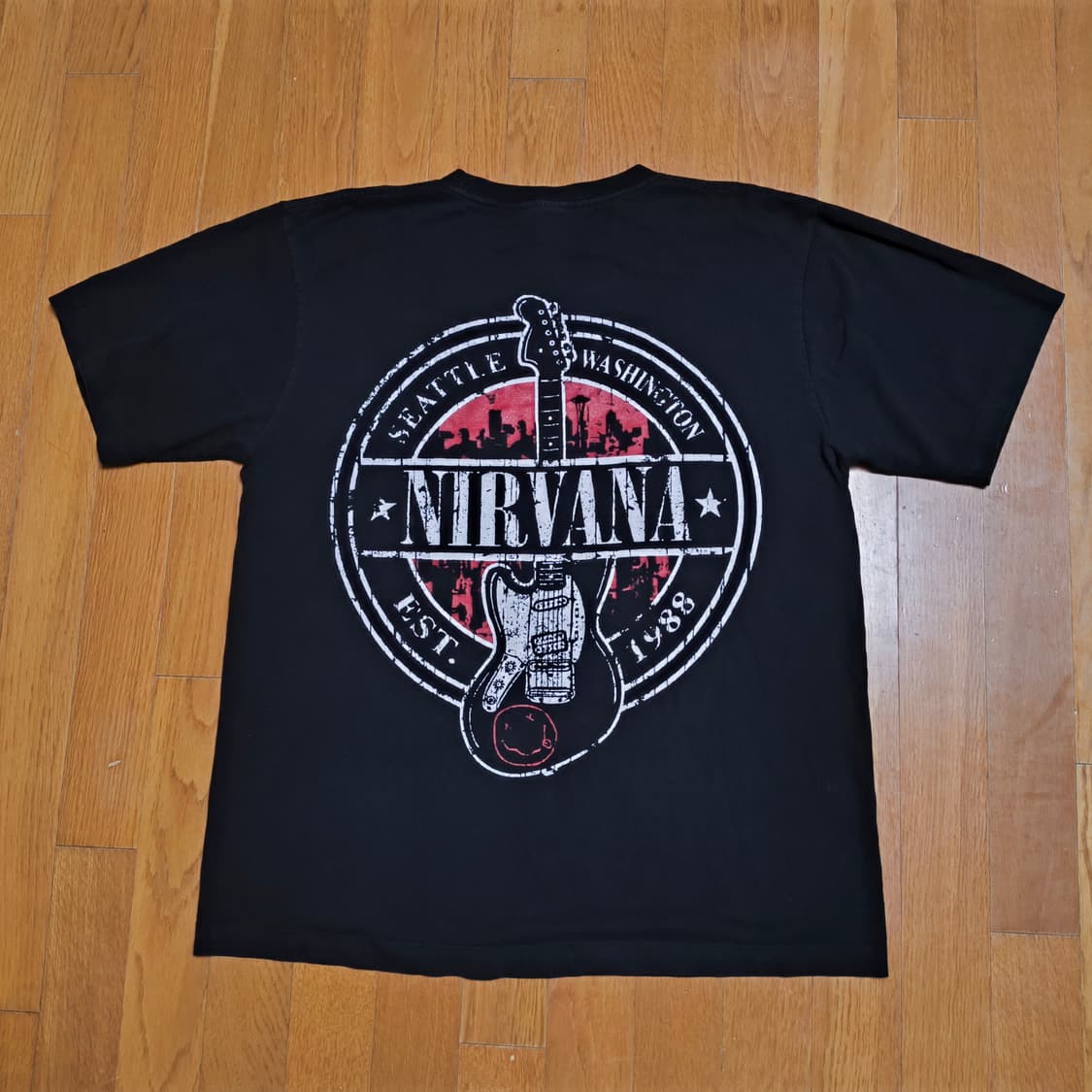 [XL] Nirvana 너바나 빈티지 밴드티 상품이미지3