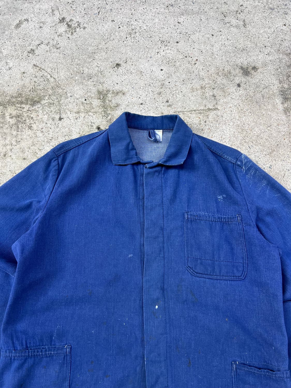 OLD VINTAGE DENIM FRENCH WORK 데님프렌치워크자켓 상품이미지6