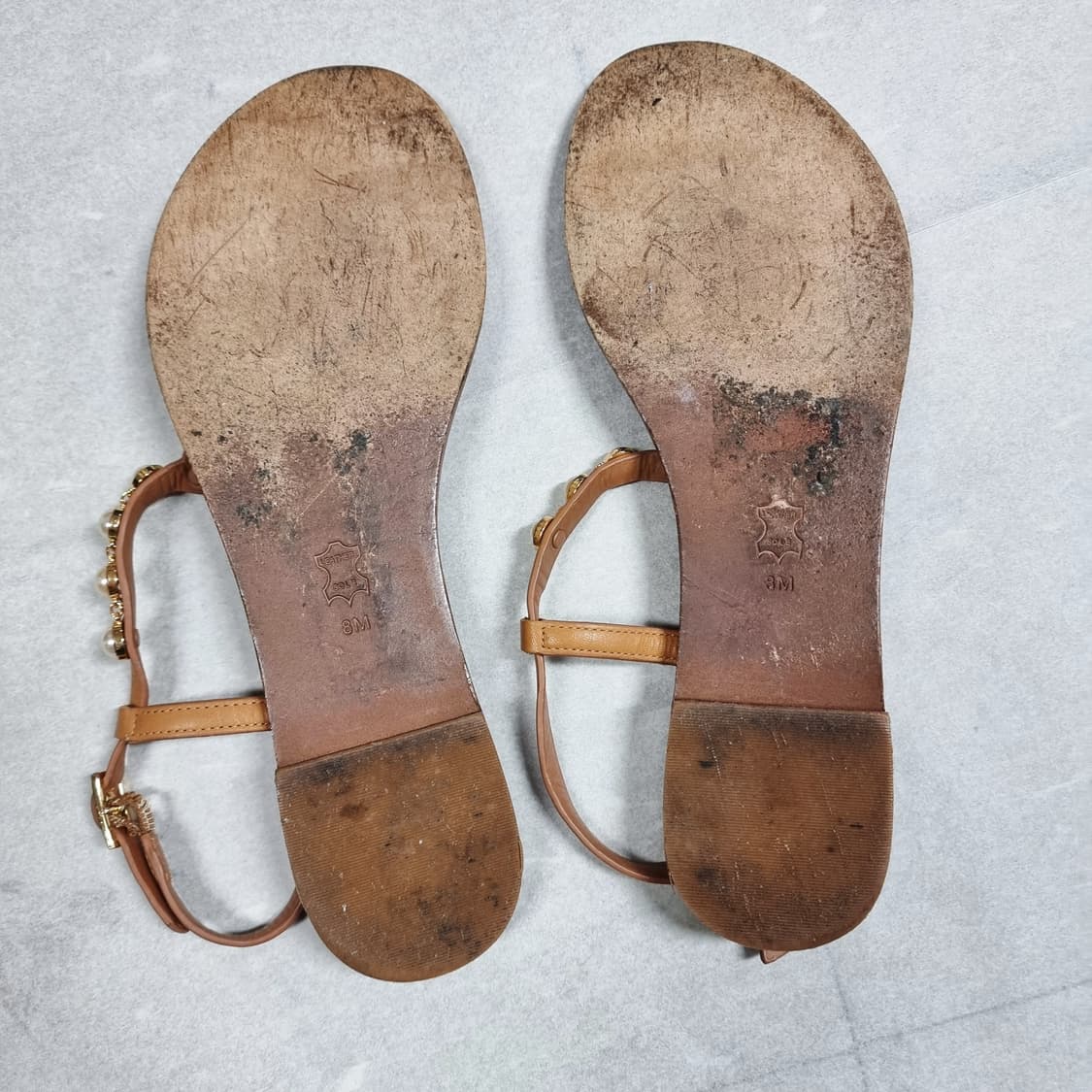 토리버치 Tory Burch 진주스트랩 샌들 (250mm/8M) 상품이미지6