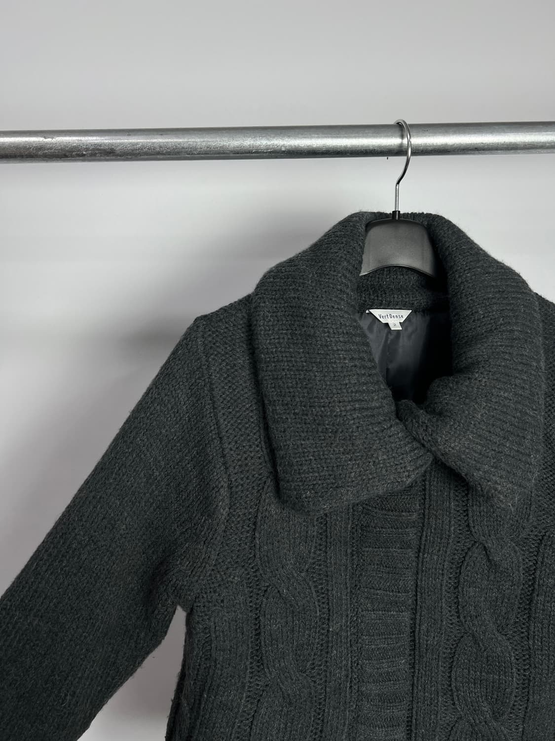 VERTDENSE 니트 집업 자켓  상품이미지5
