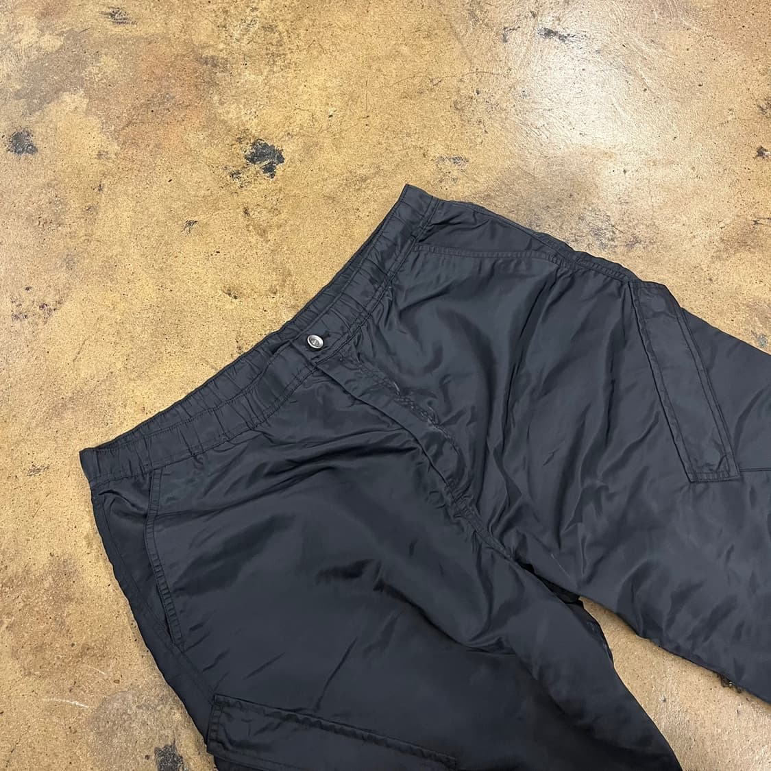 [정품/XXL] 조던 블랙 나일론 카고 바지 b10 상품이미지1