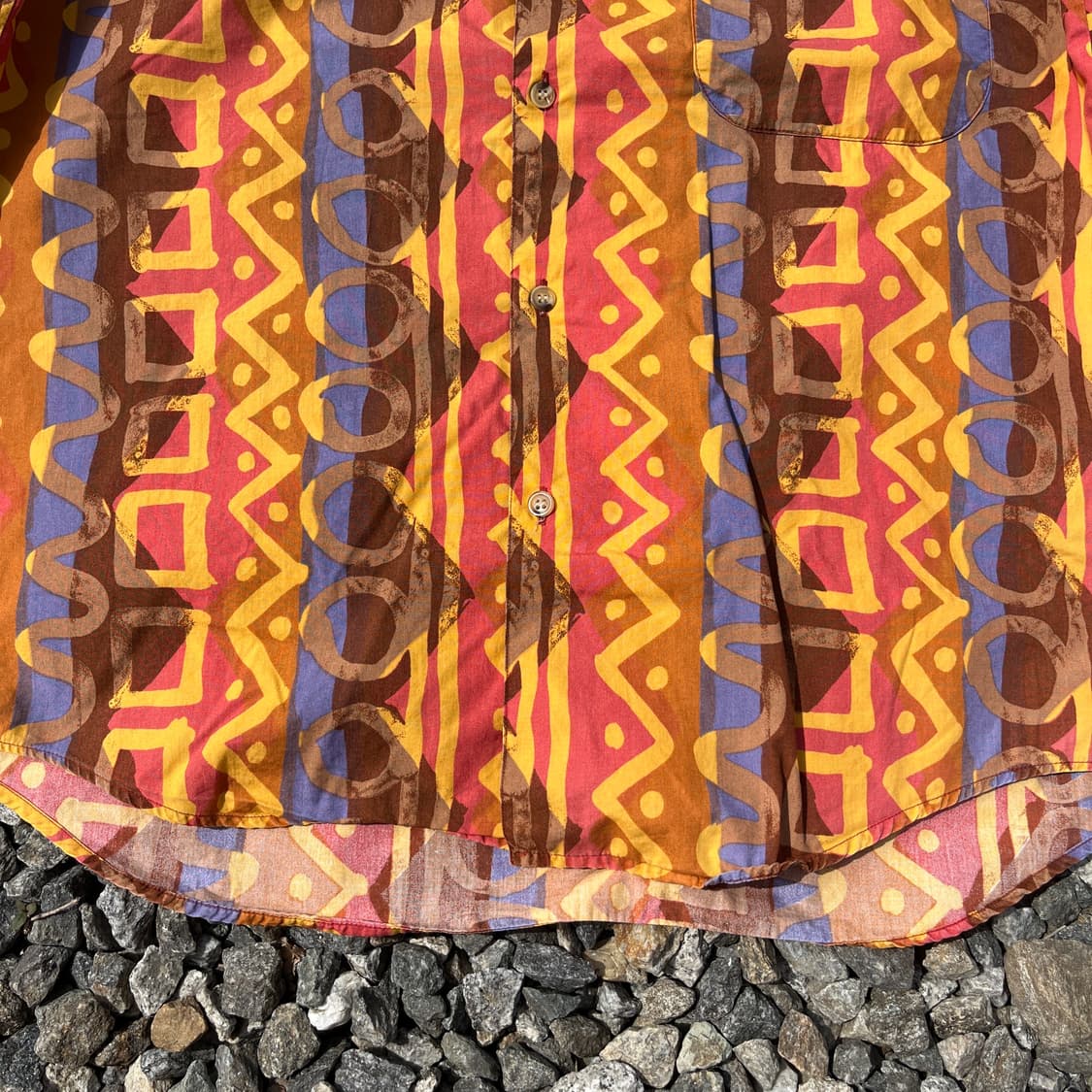 DECO La VISION 패턴 셔츠 (실측확인) 상품이미지3