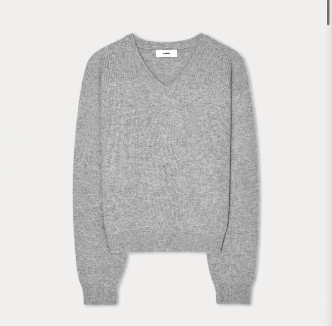라벨아카이브 윈슬로 브이넥 니트 스웨터 상품이미지1