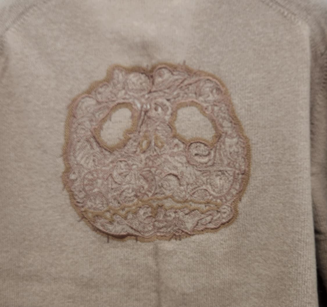 송지옴 팀버튼 자수 가디건 상품이미지3