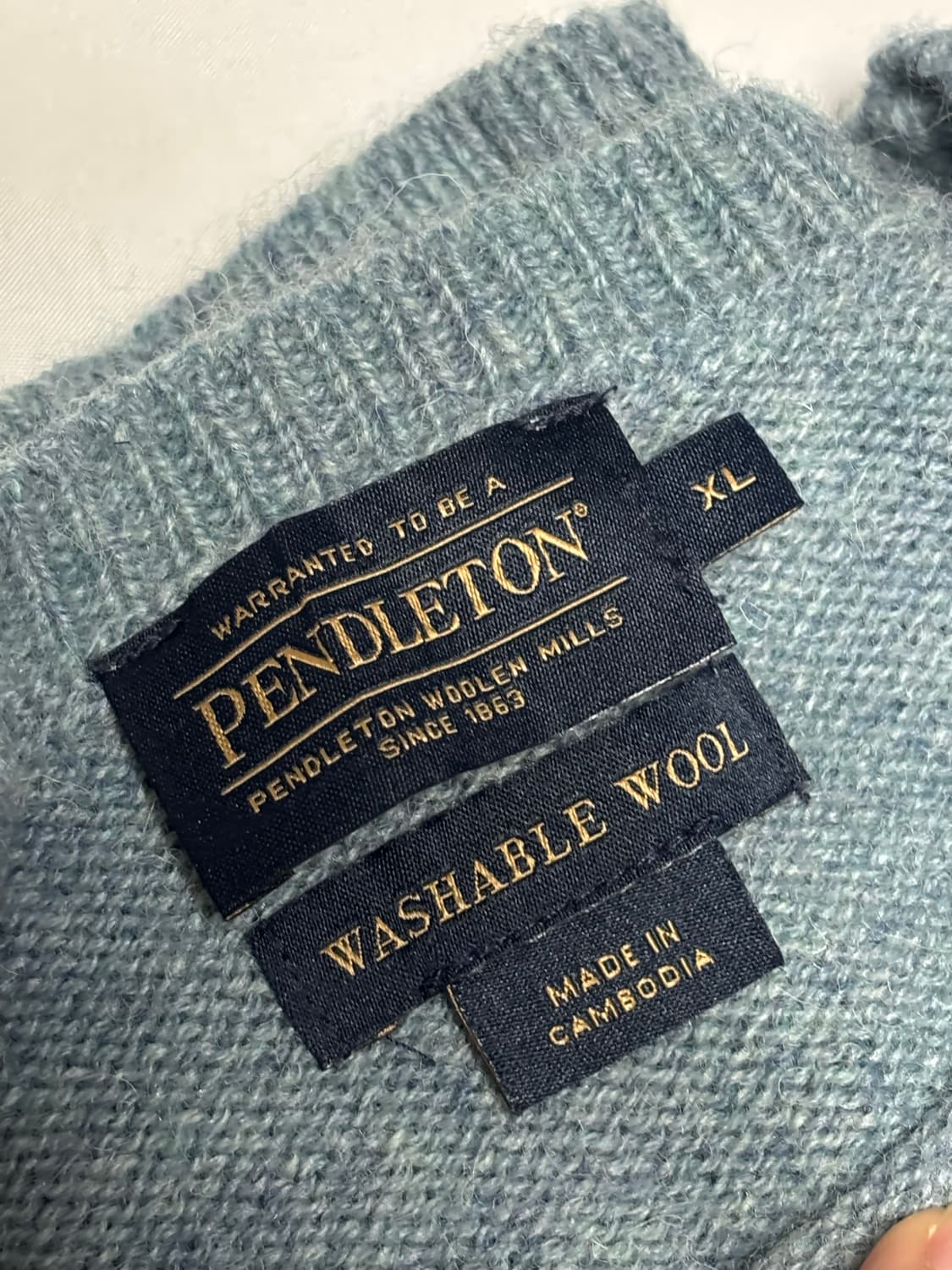 펜들턴 워셔블 울 니트 상품이미지3