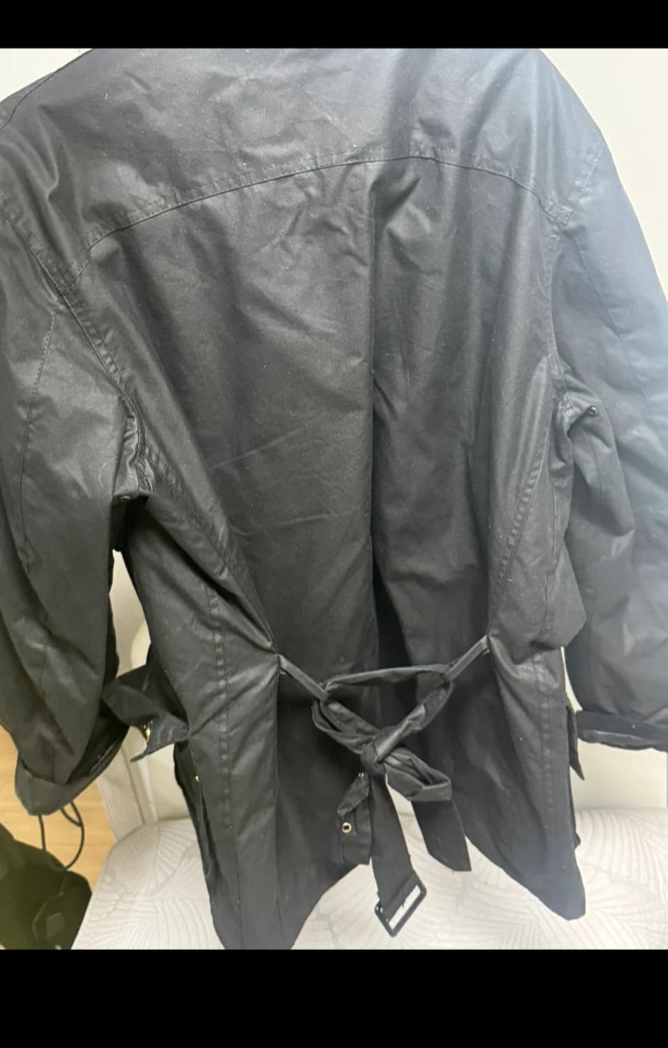 바버 인터내셔널 유니언잭 왁스 자켓 L 상품이미지4