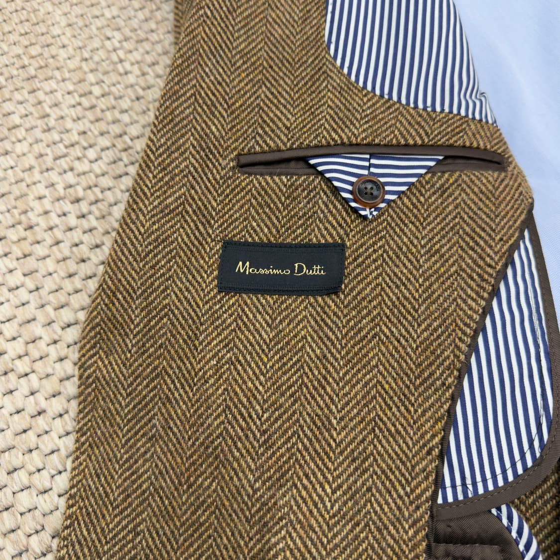 마시모두띠 헤링본 자켓 스포츠 코트 상품이미지9