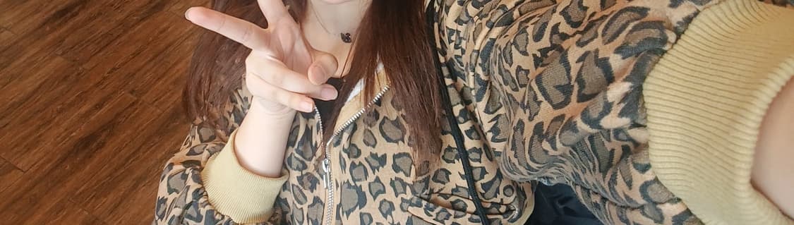 KRY clothing 케리 호피 후드집업 갸루 상품이미지3