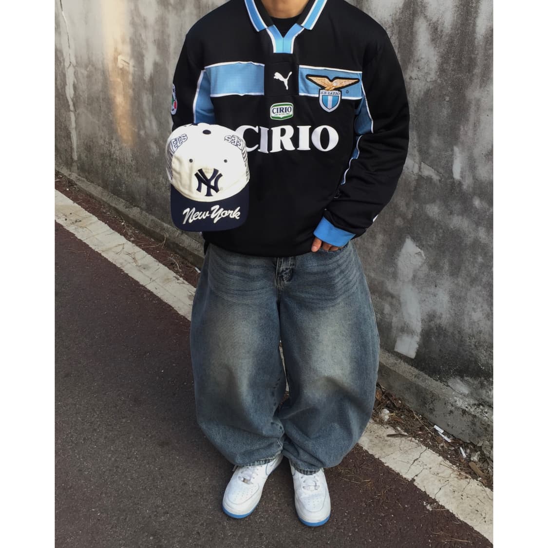 Puma 퓨마 라치오 올드스쿨 어웨이 유니폼 져지 상품이미지4