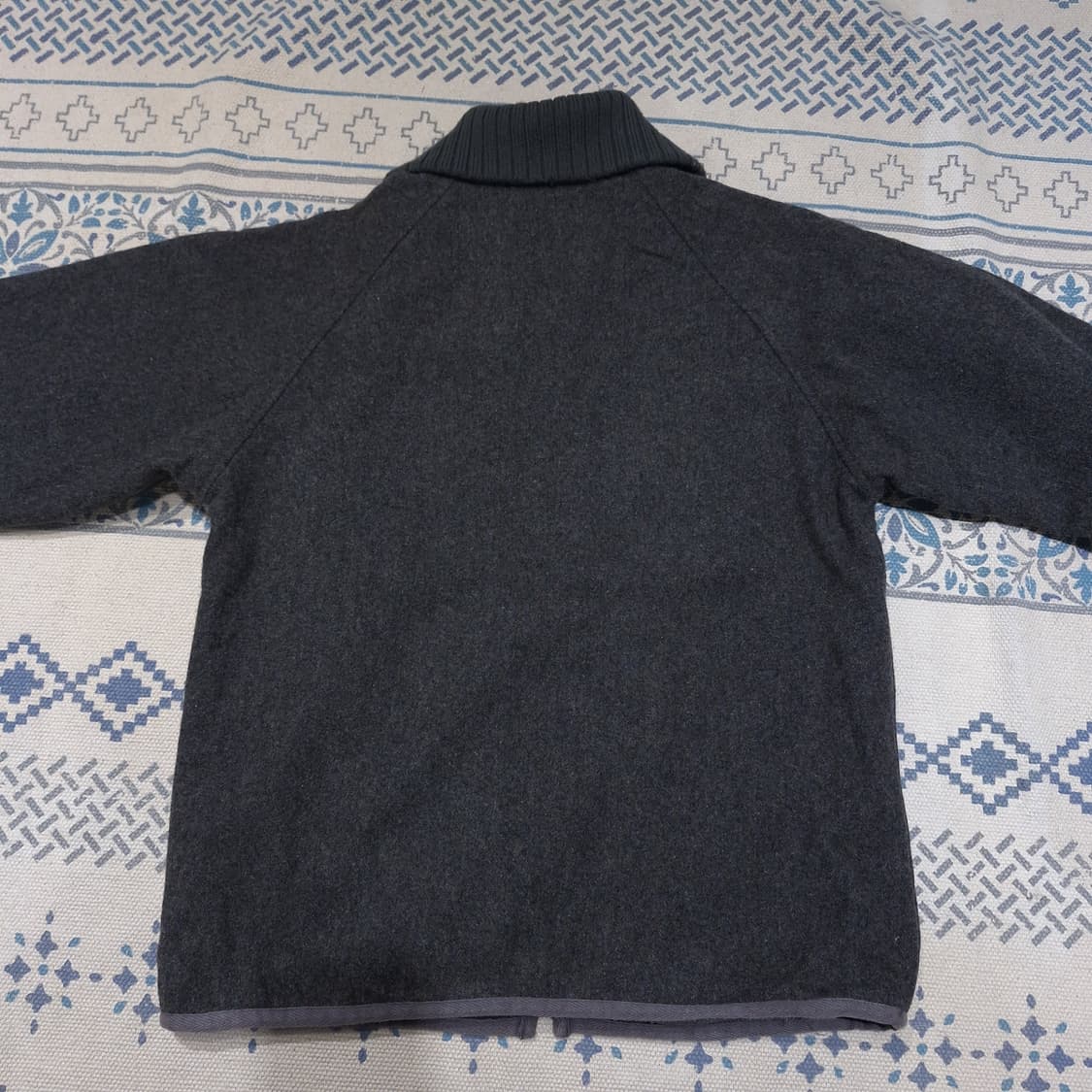 OLIVE DES OLIVE 그레이 이너퀼팅 패디드 울 블렌드 캐주얼자켓 상품이미지8